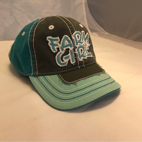 J. America / Farm Girl Adjustable Distressed Girl's Cap - Picture 7 of 16